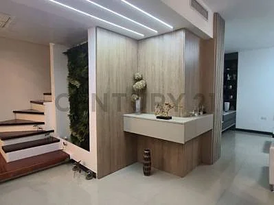 Guest bedroom with furnishings