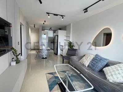 Dining area next to kitchen