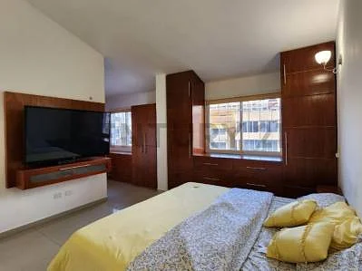 Kitchen with island