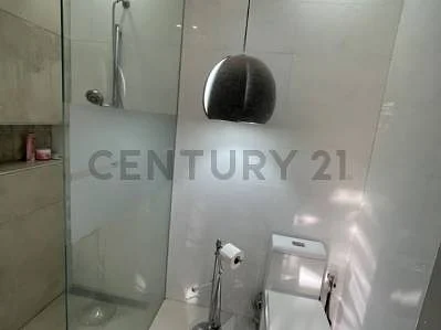 Modern master bathroom vanity