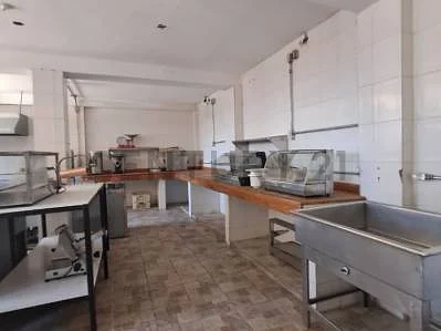 Dining area with table