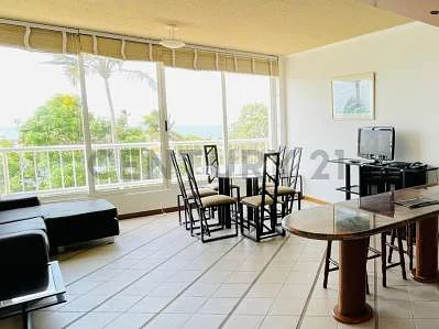 Dining area with table