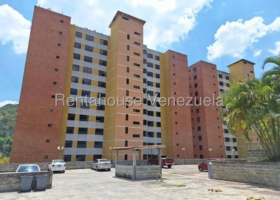 Modern apartment building exterior view
