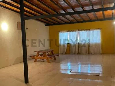 Dining area with table