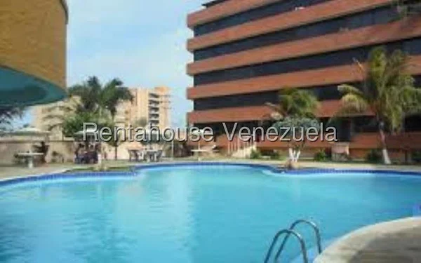 Beachfront apartment building exterior view
