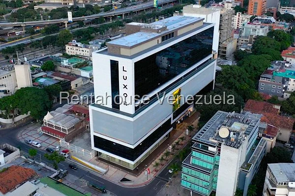 Modern apartment building exterior view