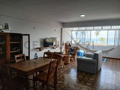 Dining area with table