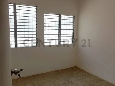 Bedroom with large windows