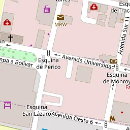 Parking lot area