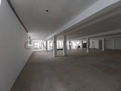 Open plan office workspace