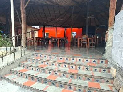 Conference room with table