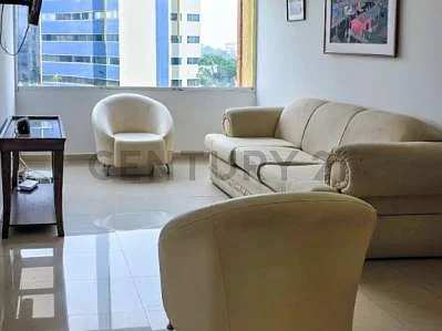 Contemporary kitchen with island