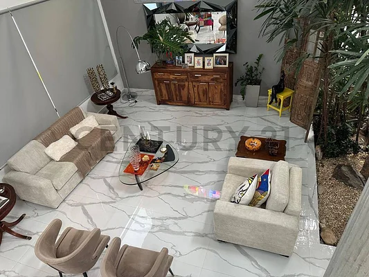 Bright open living room