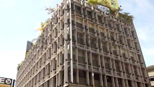 Modern apartment building exterior