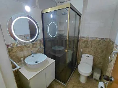 Bathroom with mirror
