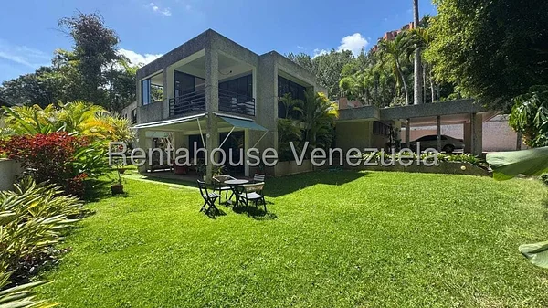 Front view of modern house