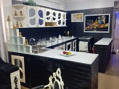 Dining area with table