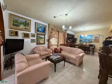 Living room seating area detail