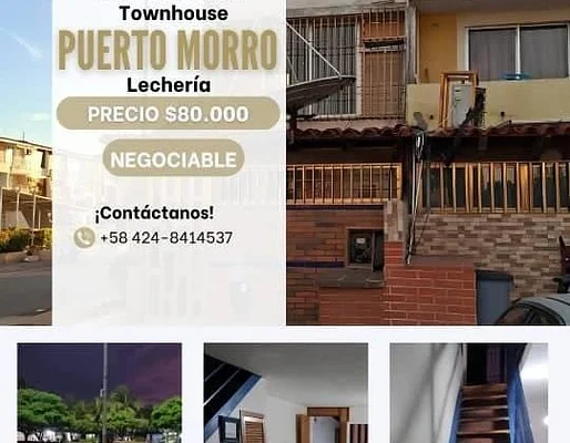 House For Sale Puerto Morro - Av America Vespucio Conjunto Residencial Puer, 6023 Lecheria - 4 beds house for sale