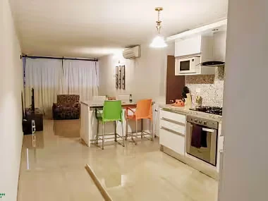 Kitchen counter and appliances