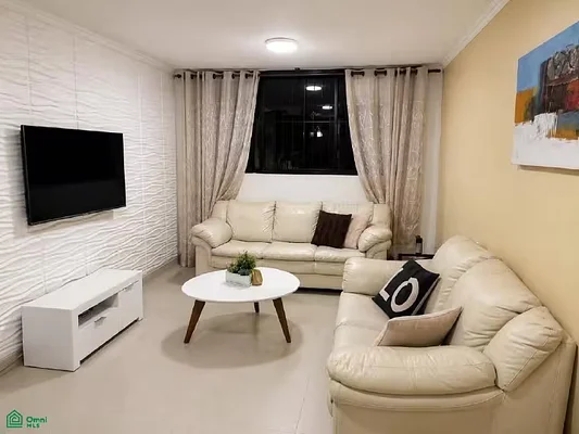 Open concept living and dining area