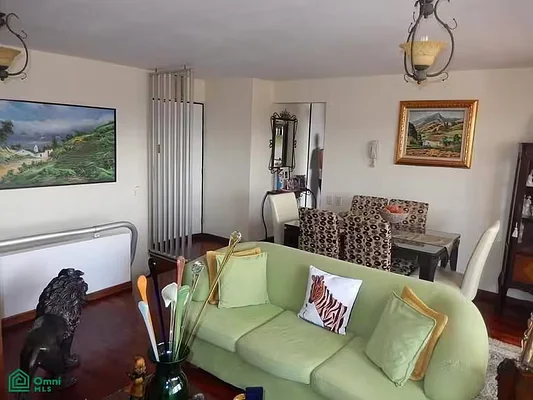 Master bedroom with carpet flooring