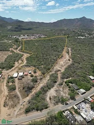 Vacant land with open fields