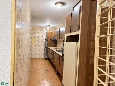 Master bathroom with double vanity