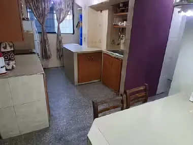 Dining area with table
