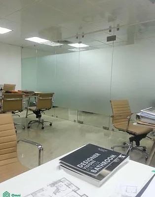 Spacious open office area