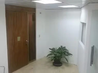 Break room with seating
