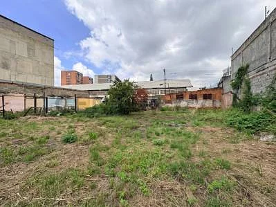 Dirt path through property