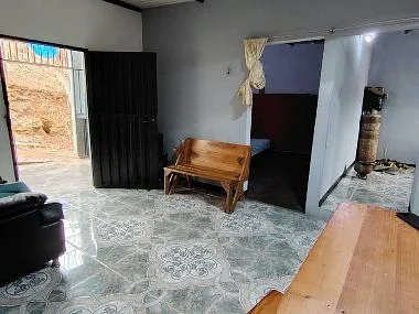 Living room with natural light