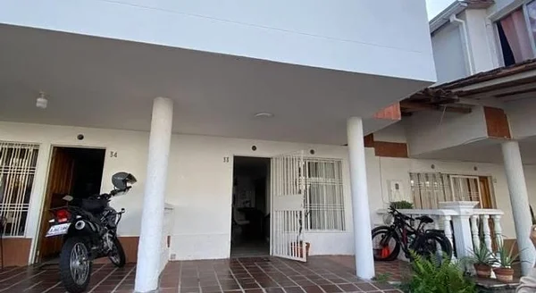 Front view of charming house