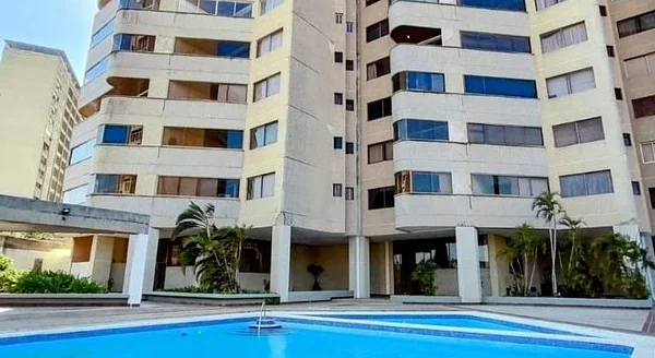 Modern condo building exterior view