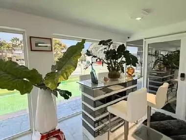 Open concept living area view