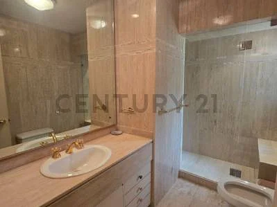 Bathroom with double vanity