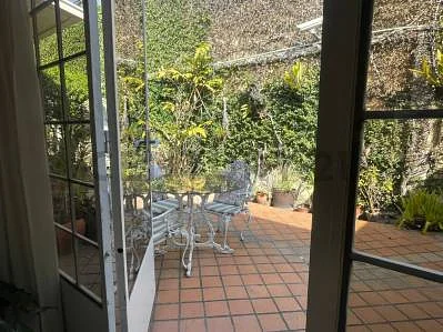 Bedroom with window view