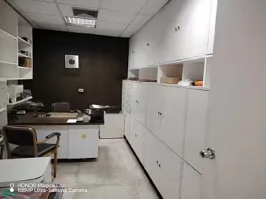 Break room with seating