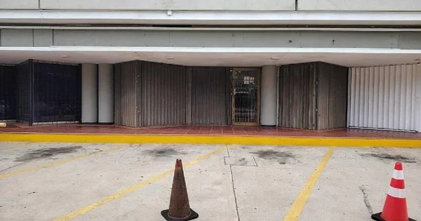 Modern commercial building exterior