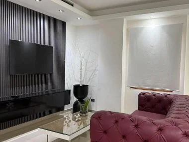 Dining area with table