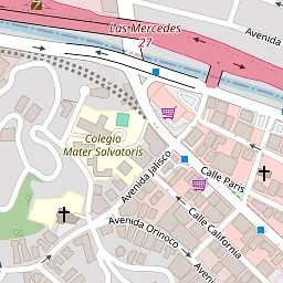 Attached two-car garage