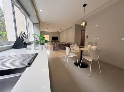 Dining area with table
