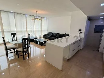 Dining area with table