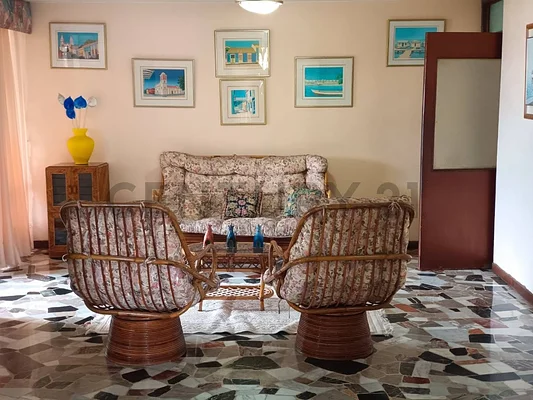 Bright inviting family room