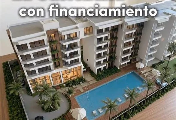Contemporary condo front view