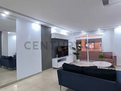 Dining area with table