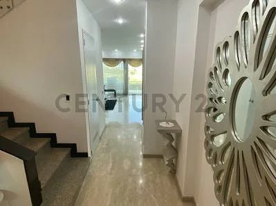 Dining area with table
