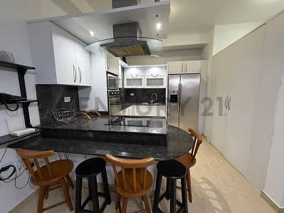 Kitchen with modern cabinets
