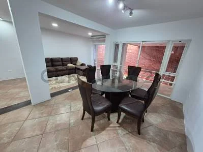Bright living room with windows